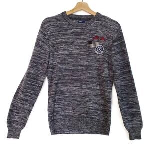 American Rag | Chest Patch Marled Soft Sweater